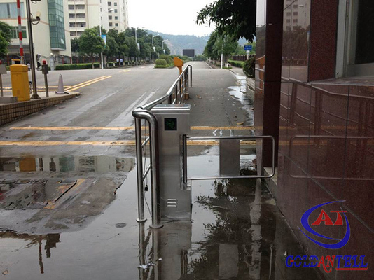 Arm Length 60 - 90 mm Automatic Supermarket Swing Gate / Bidirectional Passage Barrier Door