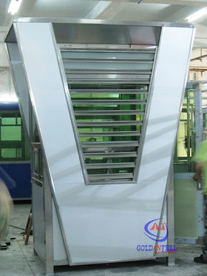 Outdoor Portable Stainless Steel Prefab garden sentry box Movable Watch House