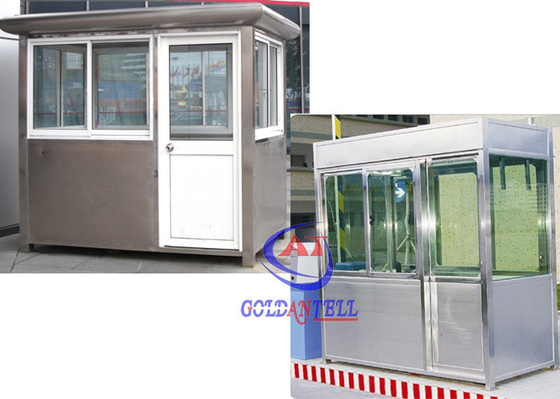 Steel Panel Security Prefabricated sentry box shed for garden , beautiful