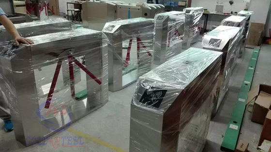 Stainless steel full automatical ticket machine barcode tripod turnstile for Spanish canime