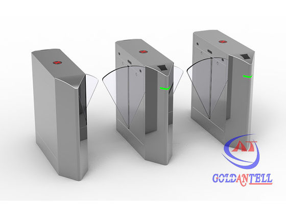 Acrylic Glass Dual Core 0.2 Second SS316 Flap Barrier Gate