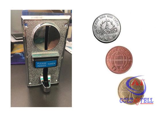 18mm Coin Operated Turnstile CPU Programmable Multi Coin Selector Collection System