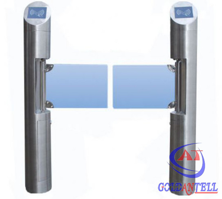 Column Manual Single Direction Swing Barrier Gate , Supermarket Arm Barrier