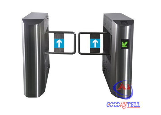 Electronic Mechanism Swing Barrier Gate turnstile with ESD Tester