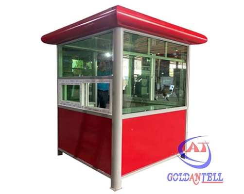 Long Life Outdoor Security Guard Booth For Ticket Office Parking Sentry Post