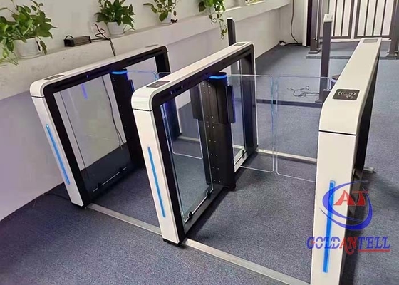 Niestandardowy kolor Biały Kontrola dostępu Kołowroty Szybkie przejście Swing Barrier Speed ​​​​Gate