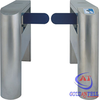 Customized Size Half Height Rustproof Swing Gate Barrier With Card Reader