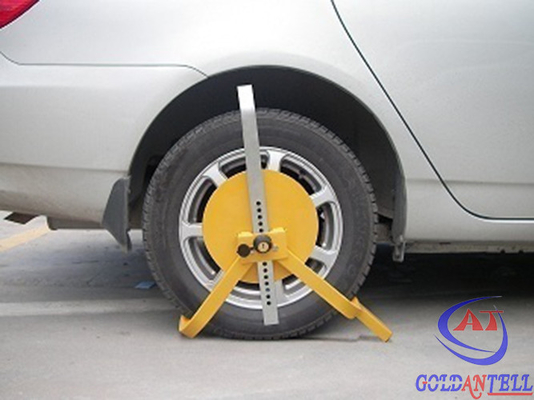 Anti Pricing Safety Nierdzewna blokada kół samochodowych do zarządzania parkingiem N. 4,8 KG