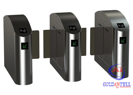 Zatwierdzona CE ze stali nierdzewnej RFID Access Swing Barrier Gate Szybka prędkość Wysoki standard