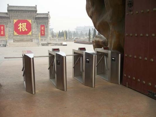 Bus Station Entrance Turnstile Security Gates / Factory Automatic Turnstiles