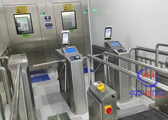 Kod QR Rozpoznawanie twarzy odcisków palców Kołowrót Zabezpieczenie ESD z kamerą termowizyjną