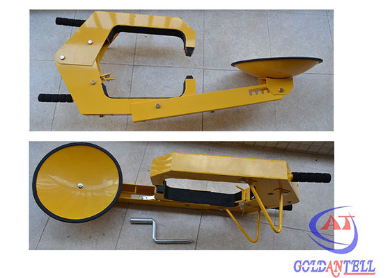 7 Inch to 11 Inch Truck car tyre lock For Parking Access Control , A3 Steel