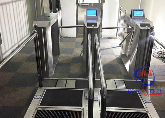 W pełni automatyczne kołowroty dostępu do drzwi ze stali nierdzewnej 600 mm Rozpoznawanie twarzy