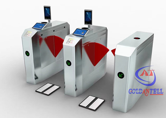 Podwójne skrzydła Automatyczna bramka obrotowa Bramka na podczerwień Kontrola dostępu do karty RFID Kołowroty