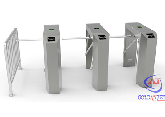 Mechanizm bramki obrotowej statywu RFID, systemy bezpieczeństwa wejściowego ze stali nierdzewnej