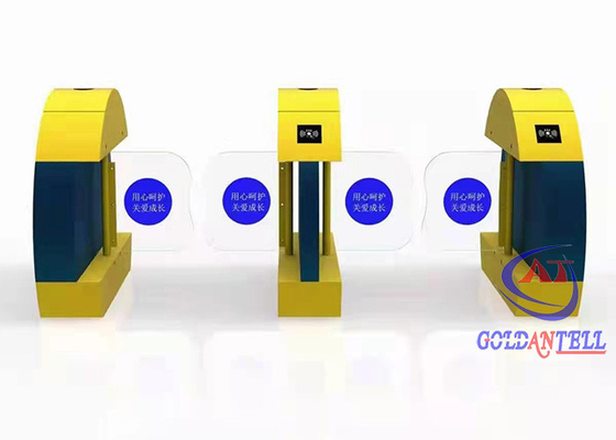 Bramy wejściowe kołowrotu jednokierunkowego QR Code Czytnik RFID Kontrola dostępu Bramka obrotowa