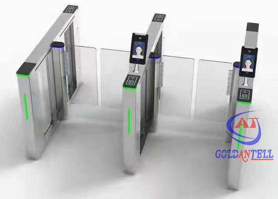 Buzzer Alarm Fastlane Turnstiles Bezszczotkowy serwosilnik Skaner linii papilarnych do biura