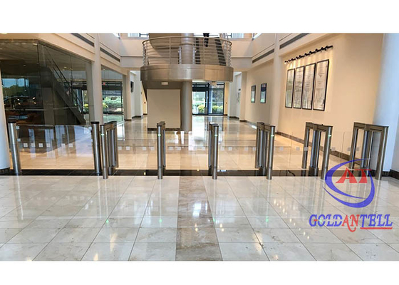 Wielokanałowa siłownia Speed ​​​​Gate Turnstile z rozpoznawaniem twarzy / NFC dla galerii sztuki