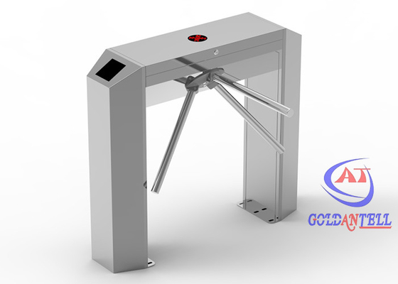 Półautomatyczny system kontroli dostępu do bramki obrotowej statywu z czytnikiem RFID