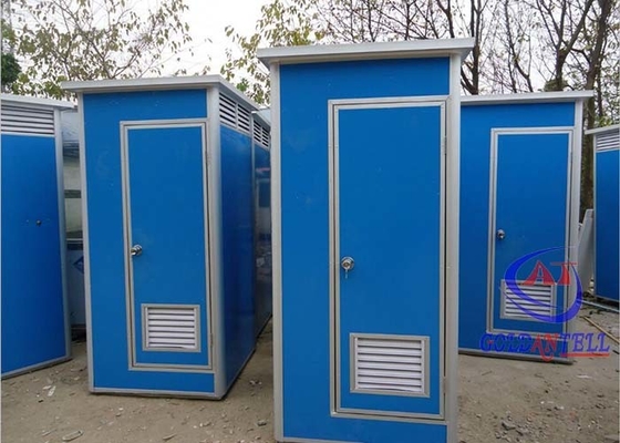 Prefabrykowany dom ochroniarski Uniwersalny materiał stalowy Zewnętrzny przenośny prysznic i toaleta