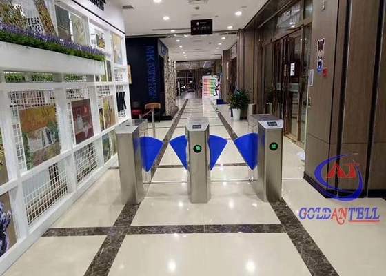 1 In 1 Out Automatyczna bariera klapowa NFC Kontrola dostępu Bramka obrotowa High Speed ​​Pass