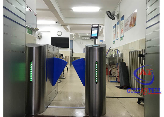 System bezpieczeństwa Bramka kołowrotu bezpieczeństwa 550-900 mm z rozpoznawaniem twarzy RFID