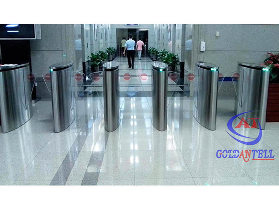 Szybki automatyczny 240v Flap Barrier System Smart Access Control Karta RFID dla stadionu