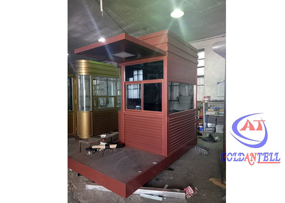 Zewnętrzny 2000x2500x2400mm Pokój ochroniarza Wysoki standard Dostosowany wymiar