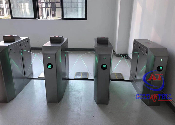 CE Approved RFID Gate Reader Flap Barrier Gate Access Control System System Security Turnstiles Gate