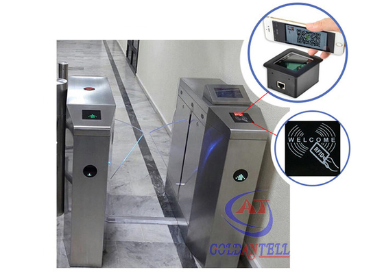 Kod skanera mechanizmu kołowrotu elektromagnetycznego qr drzwi otwarte dla kanału uniwersyteckiego