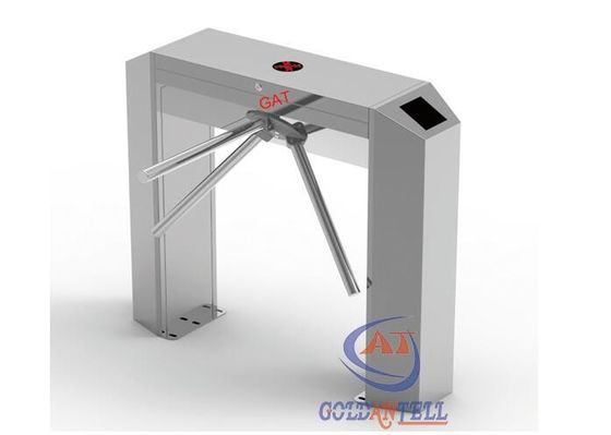 Pedestrian RS485 Security Barcode / Qr Code Scanner Turnstile For Tourist Area , Museum , Cinema Entrance