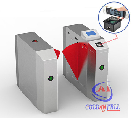 Popularna 2D Qr Code Flap Barrier Gate z oprogramowaniem Bramki bezpieczeństwa Sdk / wejściowe kołowrót