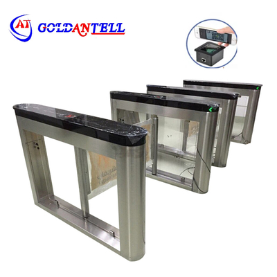 CE Approved Fast Swing Barrier Gate z czytnikiem kodów QR RFID