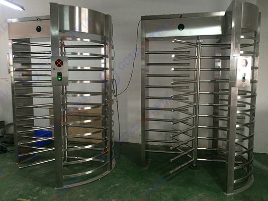 Electronic Turnstile Barrier Gate with 0.2s Barrier Open/Close RS485 Communication and 600mm Passage Width