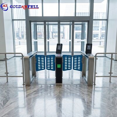 Wysoki standard anty-tailing rozpoznawanie twarzy RFID dostęp automatyczne drzwi swingowe bariera