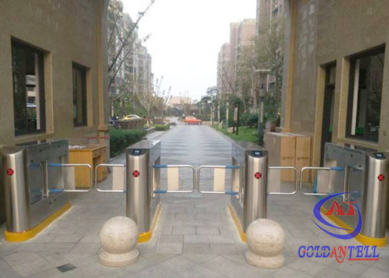 Auto Swing Turnstile Barrier Zewnętrzny dwukierunkowy kontroler dostępu dla osób niepełnosprawnych