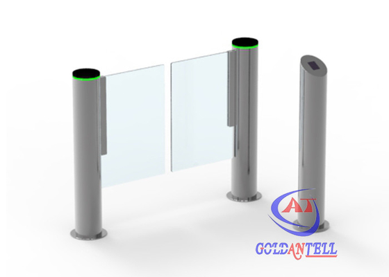 Dwukierunkowy kod dla pieszych Qr Swing Barrier Gate System drzwi słupkowych kołowrotu do siłowni