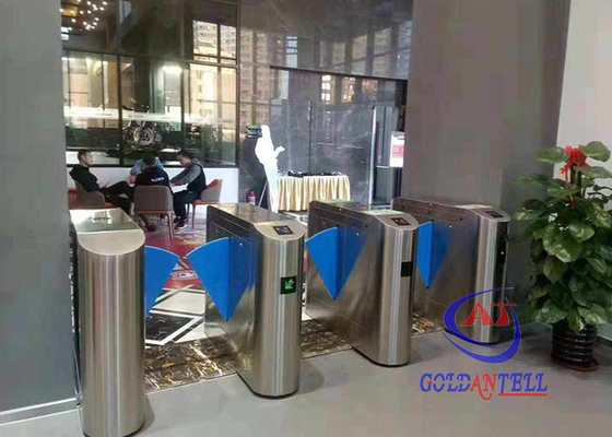 Szybki system kontroli dostępu Edestrian Barrier Gate ze stali nierdzewnej do sali restauracyjnej
