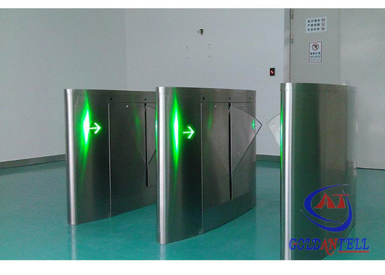 Czytnik kart RFID Flap Barrier Gate Security Programowalne bramki obrotowe do systemu bibliotecznego