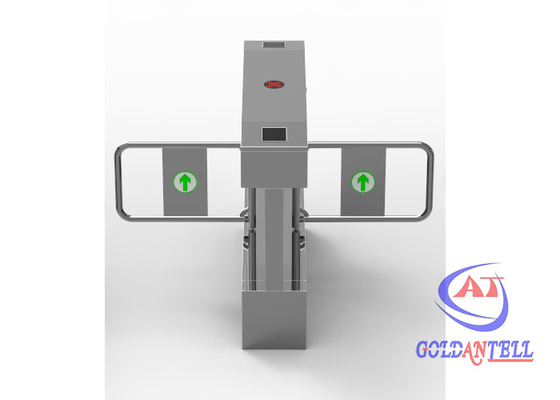 Anti Pinch ESD Turnstile Gate System Dwukanałowy test opaski ESD ze stali nierdzewnej