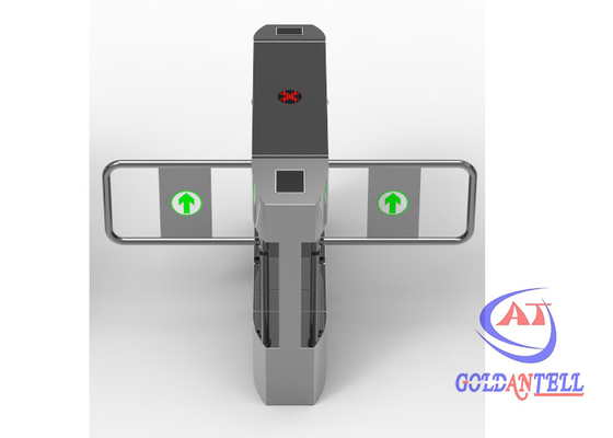 Kontrola dostępu RS485 SS304 0,6 s Swing Turnstile Barrier