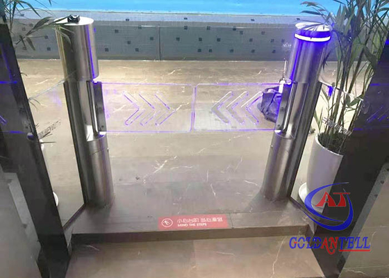 Automatyczne rozpoznawanie 0,2 s Swing Barrier Gate Access Column Swing Turnstile