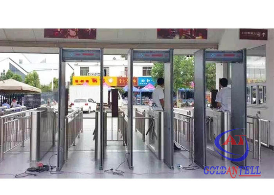 Detektor bezpieczeństwa Metal Swing Turnstile Gate Automatyczny system dostępu do metra