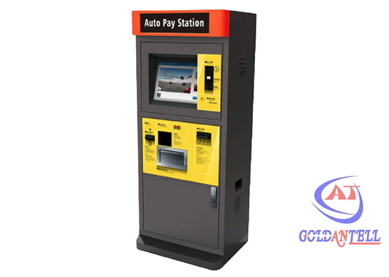 Samoobsługowy terminal z ekranem dotykowym Auto Pay Station do systemu zarządzania parkowaniem