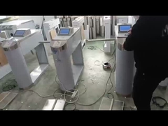 Wnętrze zewnętrzne ESD Turnstyle Ochrona pieszych w fabrykach elektronicznych