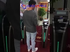 GAT-630 Bilet / kod QR RFID Automatyczna brama z obrotowym zwrotem dla parku wodnego / metra