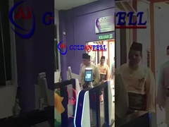 GAT-651 Dostosowanie OEM ODM Bezpieczeństwo Wrota Turnstile Prędkość Swing Wrota Turnstile Do Gimnastiki Szkoły Kinowej