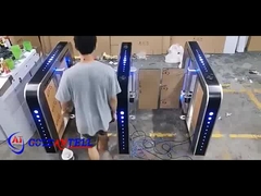 Nowoczesny projekt Bezpieczeństwo parku wodnego Pieszycy Wrota zwrotnica Przeciwko zjeżdżaniu