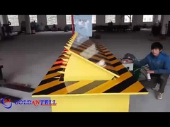 Czerwony światło świetlne automatyczny hydrauliczny bloker drogowy z blokerem pojazdów