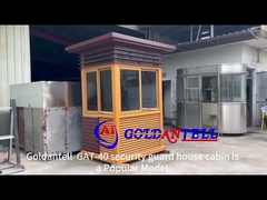 Stalowa konstrukcja w kształcie Kabina zabezpieczająca Zindywidualizowany rozmiar i kolor Izolacja cieplna przyjazna dla środowiska